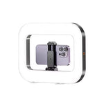 Charger l'image dans la galerie, 💡 Anneau Lumineux Rectangulaire Portable avec Support Smartphone

